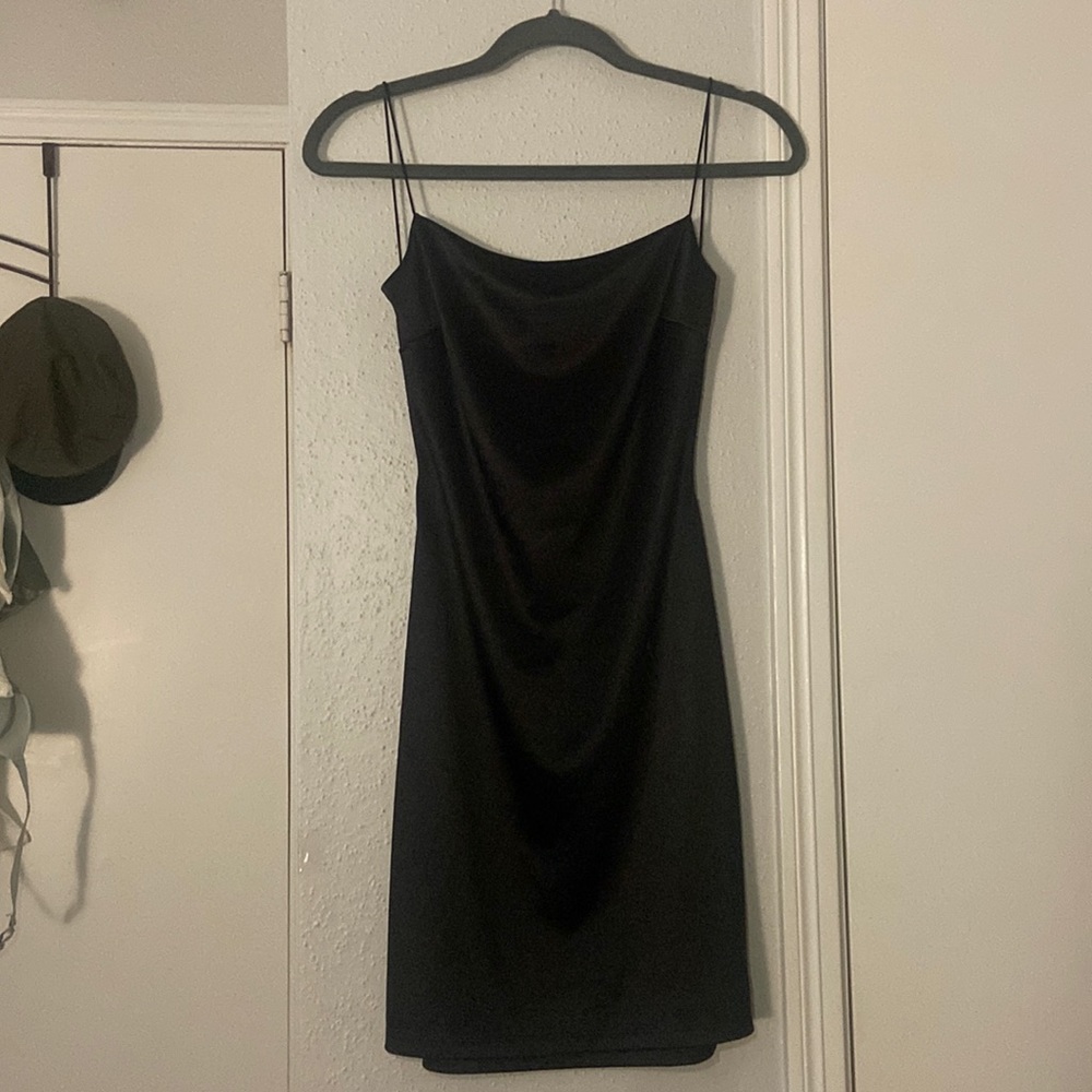 Windsor Black short Dress ( backless )